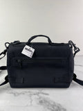 BALENCIAGA Unisex Small Black Army Recycled Nylon Messenger Crossbody/Shoulder Bag