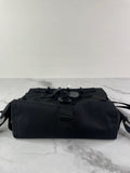 BALENCIAGA Unisex Small Black Army Recycled Nylon Messenger Crossbody/Shoulder Bag