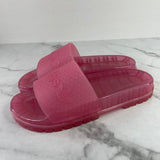 Gucci x Adidas Women’s Pink Rubber Slides Size 39