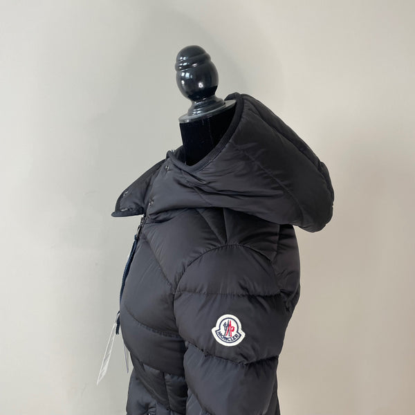 Moncler Betulong Giubbotto Black Puffer Coat Size 00 (XXS)