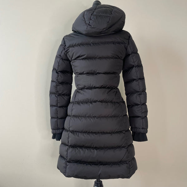 Moncler Betulong Giubbotto Black Puffer Coat Size 00 (XXS)