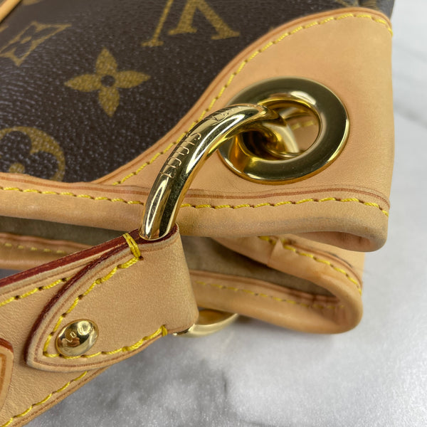 LOUIS VUITTON Monogram Galliera PM Shoulder Bag
