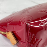 LOUIS VUITTON Pomme D'Amour Red Vernis Cosmetic Pouch