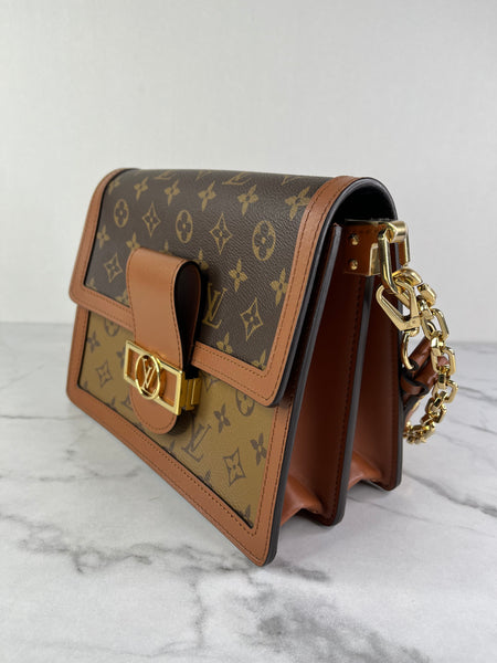 LOUIS VUITTON Monogram Reverse Dauphine MM