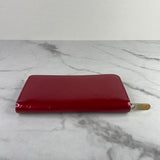 LOUIS VUITTON Pomme D'Amour Vernis Zippy Wallet