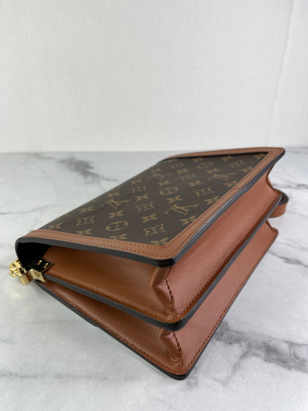 LOUIS VUITTON Monogram Reverse Dauphine MM