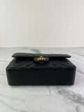 CHANEL Small Black Caviar Classic Double Flap Bag