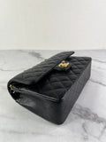 CHANEL Small Black Caviar Classic Double Flap Bag