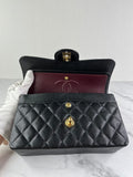 CHANEL Small Black Caviar Classic Double Flap Bag