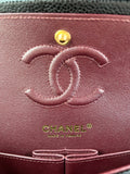 CHANEL Small Black Caviar Classic Double Flap Bag