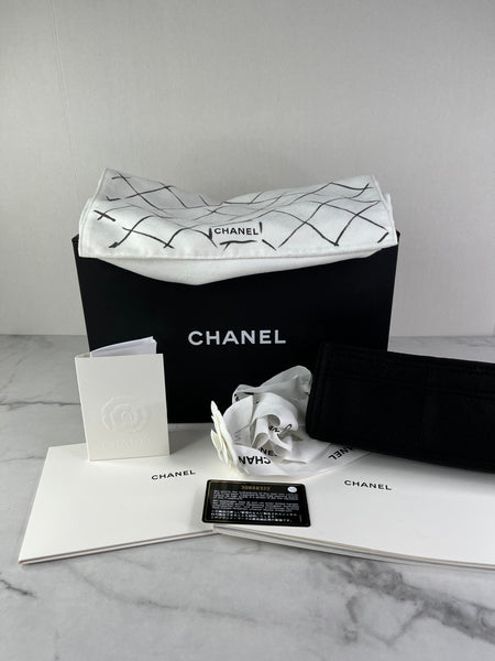CHANEL Small Black Caviar Classic Double Flap Bag