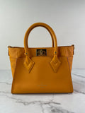 LOUIS VUITTON Orange Mahina On My Side PM Shoulder/Crossbody Bag