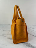 LOUIS VUITTON Orange Mahina On My Side PM Shoulder/Crossbody Bag