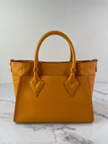 LOUIS VUITTON Orange Mahina On My Side PM Shoulder/Crossbody Bag