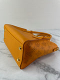 LOUIS VUITTON Orange Mahina On My Side PM Shoulder/Crossbody Bag