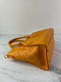 LOUIS VUITTON Orange Mahina On My Side PM Shoulder/Crossbody Bag
