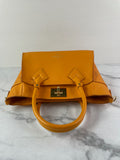 LOUIS VUITTON Orange Mahina On My Side PM Shoulder/Crossbody Bag