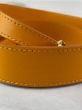 LOUIS VUITTON Orange Mahina On My Side PM Shoulder/Crossbody Bag