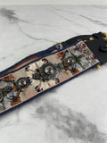 CHRISTIAN DIOR Multicolor Canvas Embroidered Studded KaleiDiorscopic Shoulder Strap
