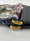 CHRISTIAN DIOR Multicolor Canvas Embroidered Studded KaleiDiorscopic Shoulder Strap