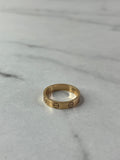 Cartier Rose Gold Small Model LOVE RING Size 49