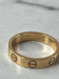 Cartier Rose Gold Small Model LOVE RING Size 49