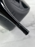 Balenciaga Black Patent Leather BB Knife Pumps Size 38
