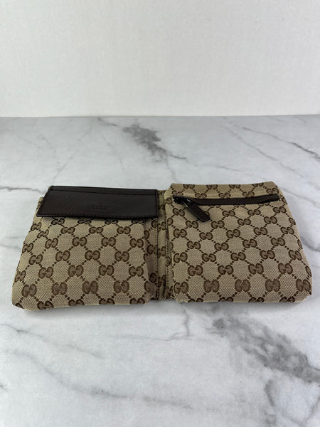 GUCCI Monogram Classic Canvas Belt Bag