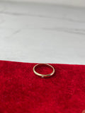 Cartier Rose Gold 1895 WEDDING BAND, 2.6 MM WIDTH, 1 DIAMOND Size 47