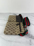 GUCCI Monogram Classic Canvas Belt Bag