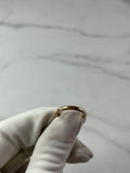 Cartier Rose Gold 1895 WEDDING BAND, 2.6 MM WIDTH, 1 DIAMOND Size 47