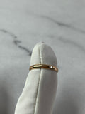 Cartier Rose Gold 1895 WEDDING BAND, 2.6 MM WIDTH, 1 DIAMOND Size 47