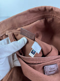 Chloé Wild Pink Medium Plage Canvas Tote Bag