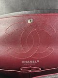 CHANEL Black Aged Calfskin Quilted 2.55 Reissue 226 Flap Bag