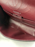 CHANEL Black Aged Calfskin Quilted 2.55 Reissue 226 Flap Bag