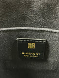 GIVENCHY Black Mini G Tote Embossed Coated Canvas Shoulder/Crossbody Bag