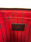 LOUIS VUITTON Damier Ebene Wristlet/Clutch