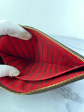 LOUIS VUITTON Damier Ebene Wristlet/Clutch
