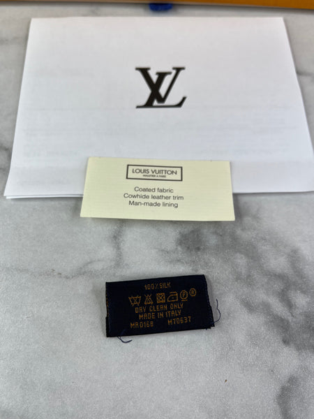 LOUIS VUITTON Silk Monogram Light Pink Confidential Bandeau