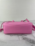 BALENCIAGA Rose Pink Cake Calfskin Tonal Hardware Mini Neo Classic City Crossbody/Shoulder Bag