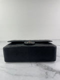 CHANEL Black Caviar Classic Jumbo Double Flap Bag