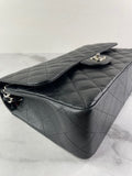 CHANEL Black Caviar Classic Jumbo Double Flap Bag