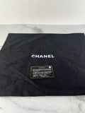 CHANEL Red Caviar Quilted Medium CC Filigree Flap Crossbody/Shoulder Bag