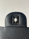 CHANEL Black Caviar Classic Jumbo Double Flap Bag