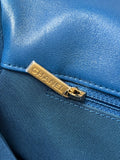 CHANEL Blue Large Quilted 19 Flap Bag
