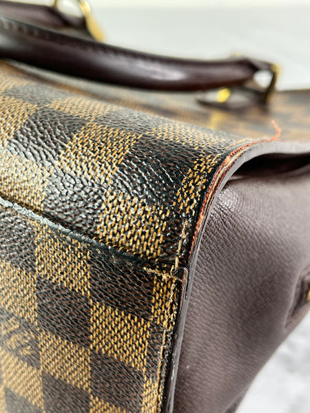 LOUIS VUITTON Damier Ebene Triana Bag