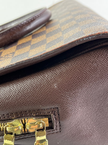 LOUIS VUITTON Damier Ebene Triana Bag