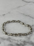 Tiffany Hardwear Sterling Silver Small Link Bracelet Size Small