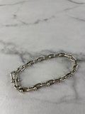 Tiffany Hardwear Sterling Silver Small Link Bracelet Size Small