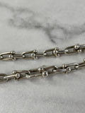Tiffany Hardwear Sterling Silver Small Link Bracelet Size Small